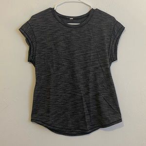 Gray Lululemon Short Sleeve